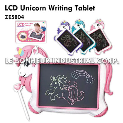 LCD Unicorn Writing Tablet