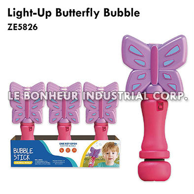 Light-Up Butterfly Bubble