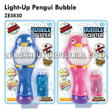Light-Up Penguin Bubble