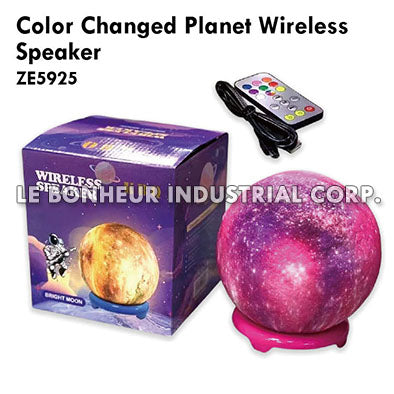 Color Changed Planet Wireless Speaker