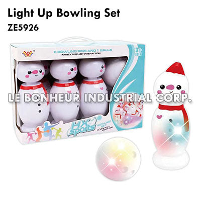 Light Up Bowling Set