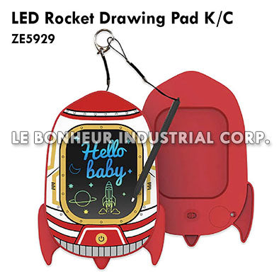 Led Rocket Drawing Pad K/C
