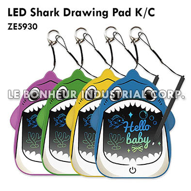 Led Shark Drawing Pad K/C