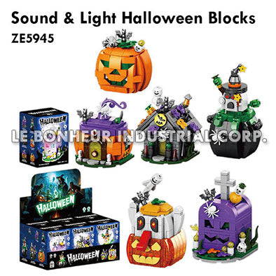 Sound & Light Halloween Blocks