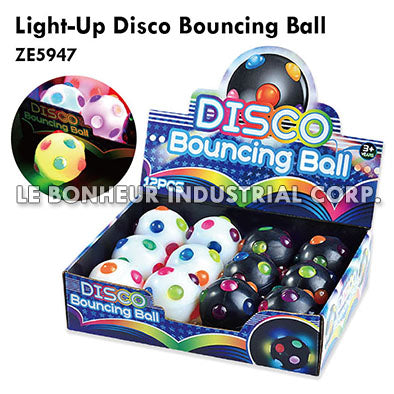 Light-Up Disco Bouncing Ball