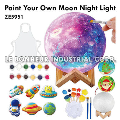 Paint Your Own Moon Night Light