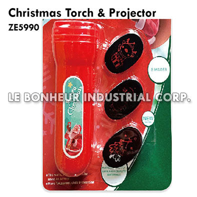 Christmas Torch & Projector