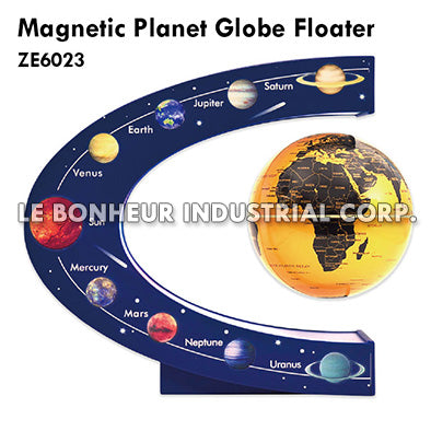 Magnetic Planet Globe Floater