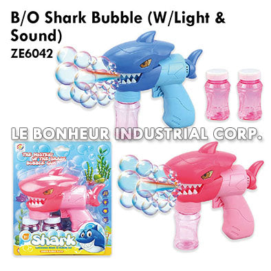 B/O Shark Bubble (W/Light & Sound)