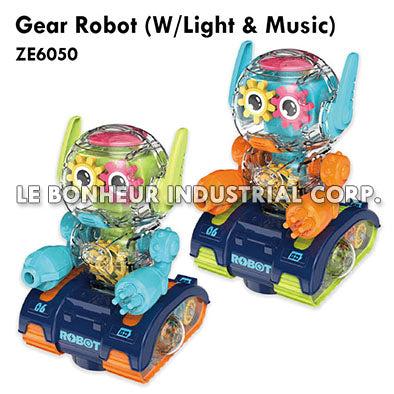 Gear Robot (W/Light & Music)