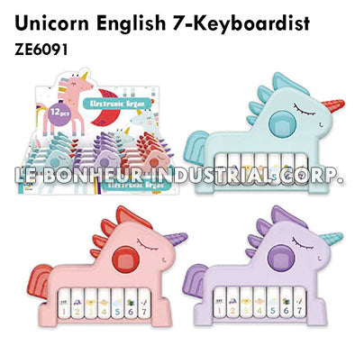 Unicorn English 7-Keyboardist
