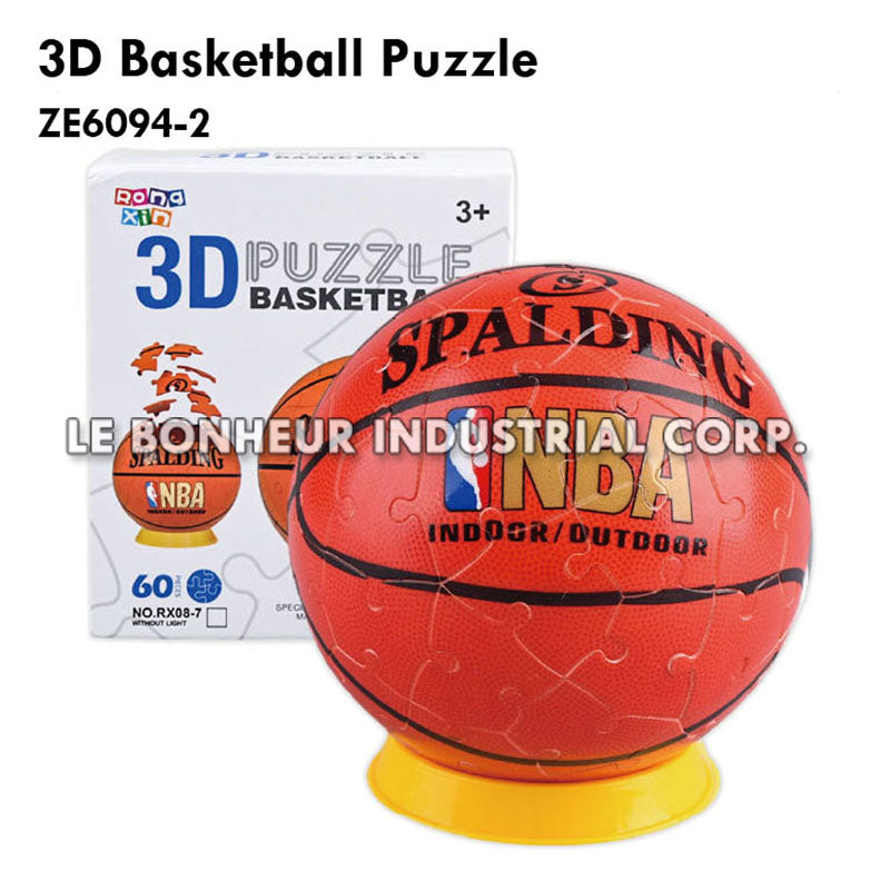 3D Basketball Puzzle