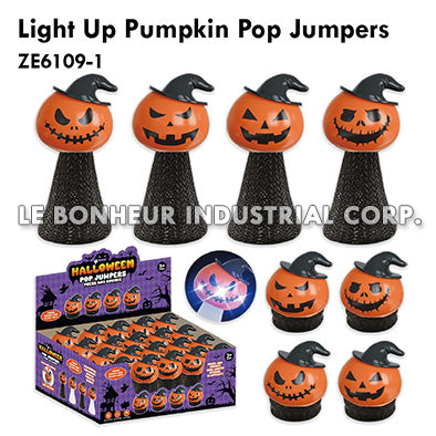Light Up Pumpkin Pop Jumpers