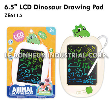 6.5" Lcd Dinosaur Drawing Pad