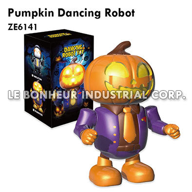 Pumpkin Dancing Robot
