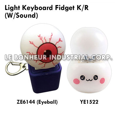 Light Eyeball Keyboard Fidget K/R W/Sound