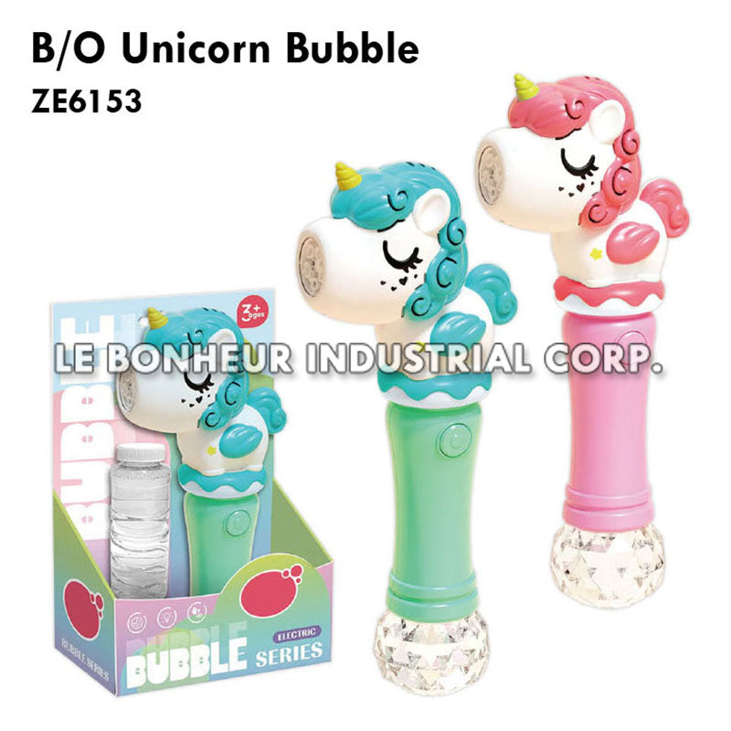 B/O Unicorn Bubble