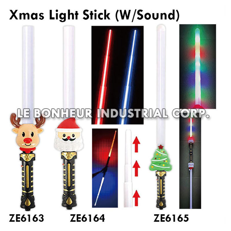 Xmas Tree 2 In 1 Light Stick (W/Sound)