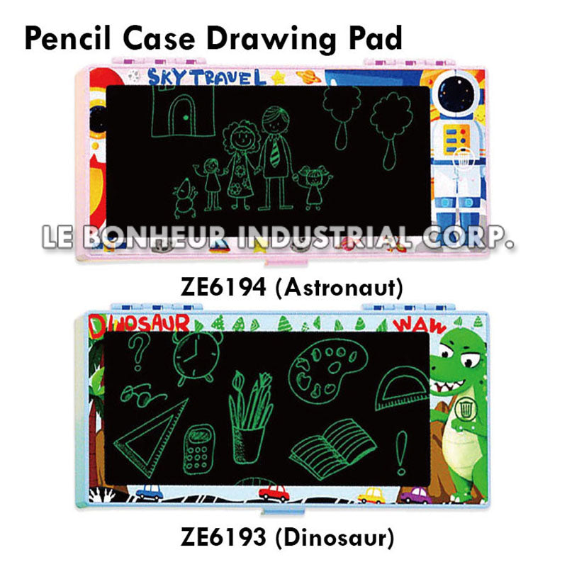 Astronaut Pencil Case Drawing Pad