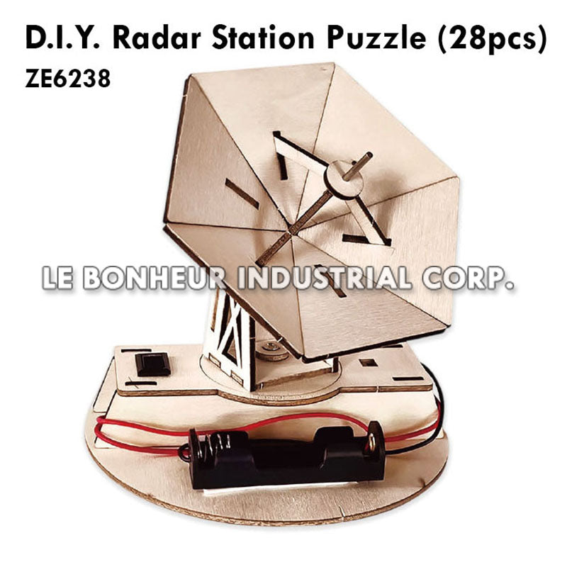 D.I.Y. Radar Station Puzzle (28pcs)