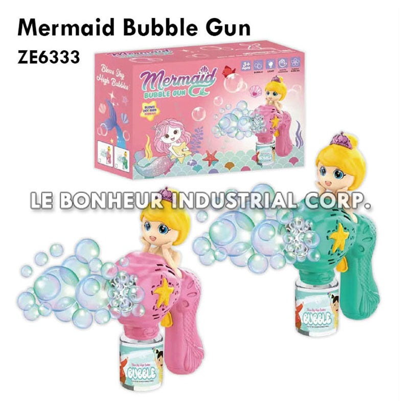 Mermaid Bubble Gun