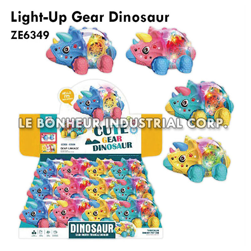 Light-Up Gear Dinosaur