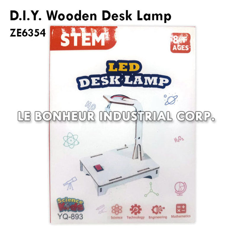 D.I.Y. Wooden Desk Lamp