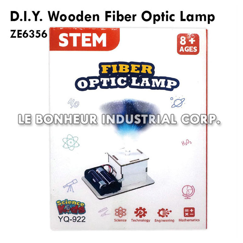 D.I.Y. Wooden Fiber Optic Lamp