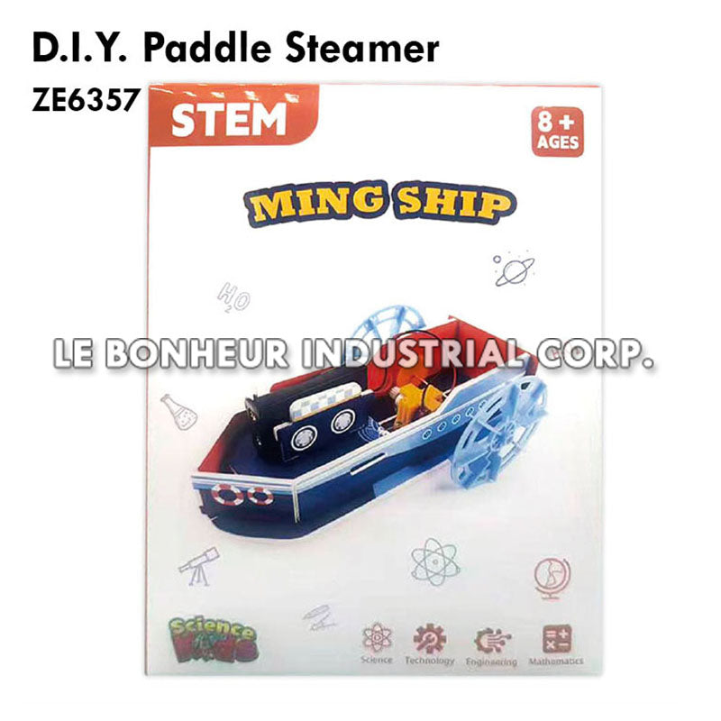 D.I.Y. Paddle Steamer