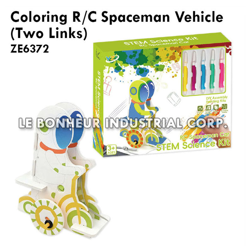 Coloring R/C Spaceman Vehicle (Two Links)