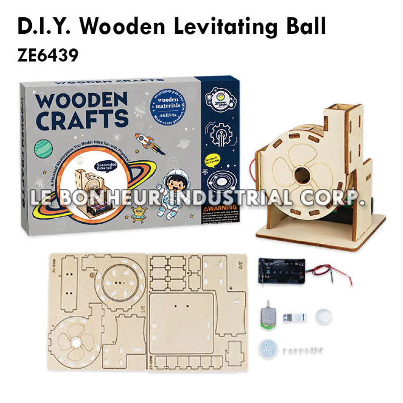 D.I.Y. Wooden Levitating Ball (35pcs)