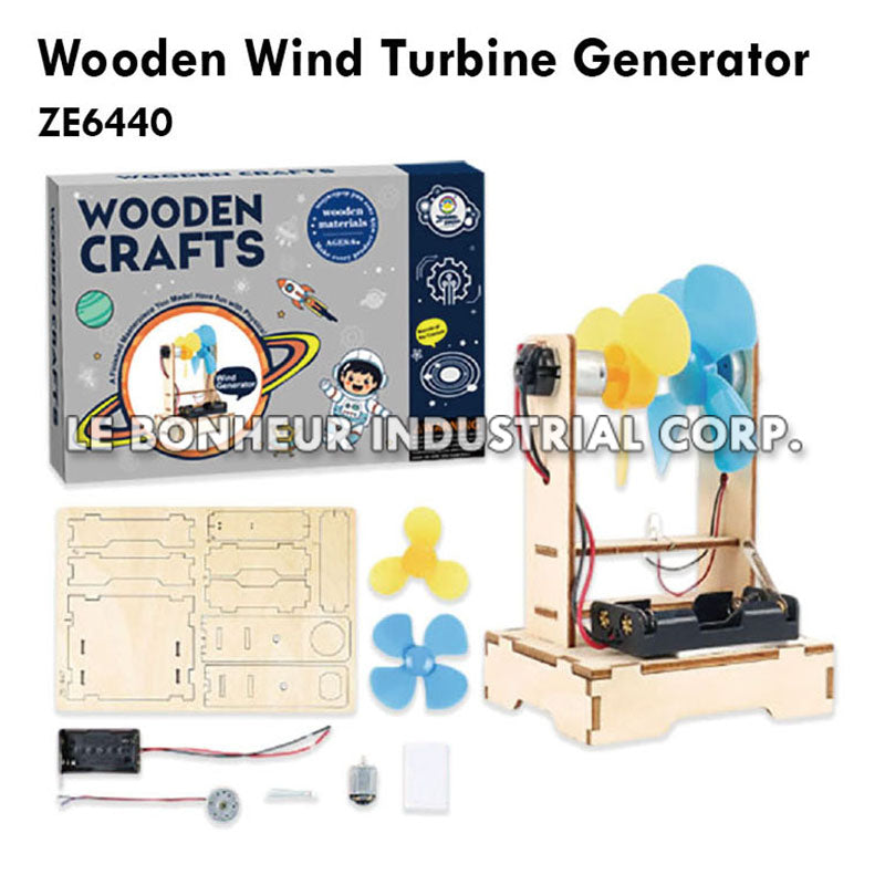 Wooden Wind Turbine Generator (16pcs)