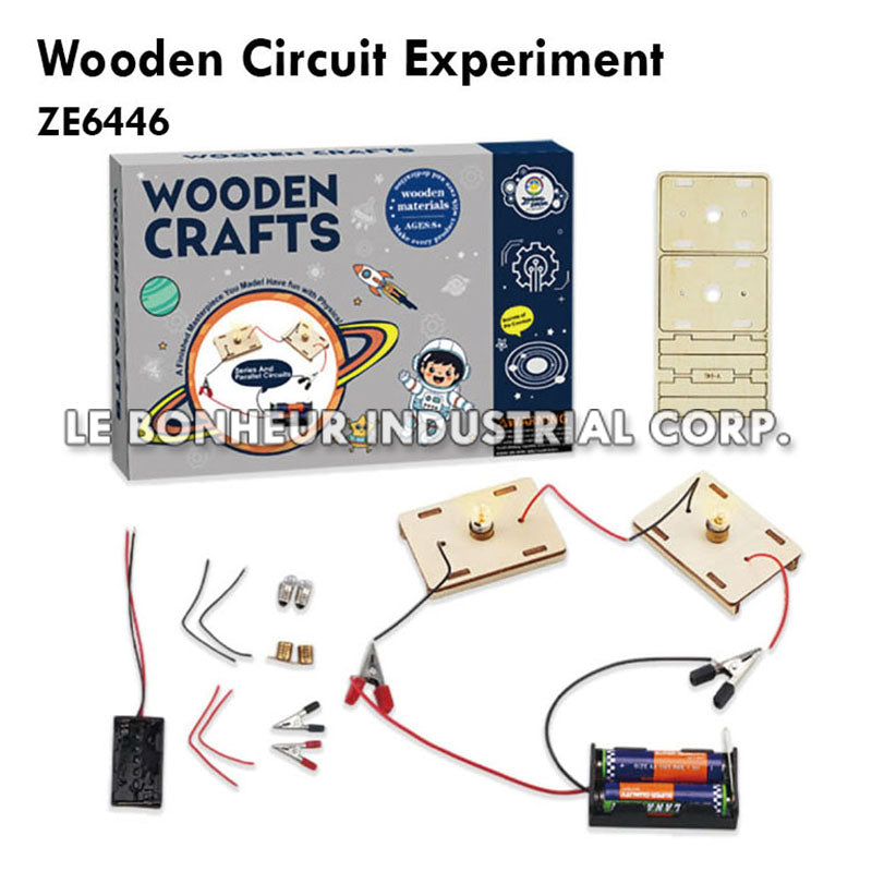 Wooden Circuit Experiment (17pcs)