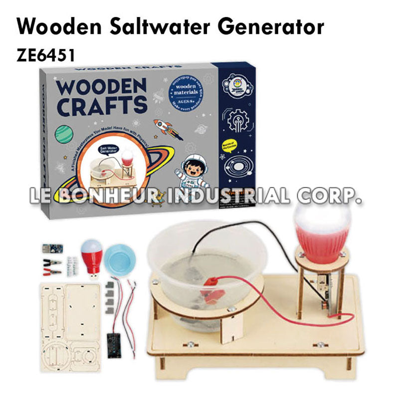Wooden Saltwater Generator