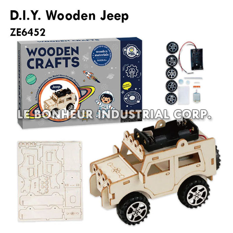D.I.Y. Wooden Jeep