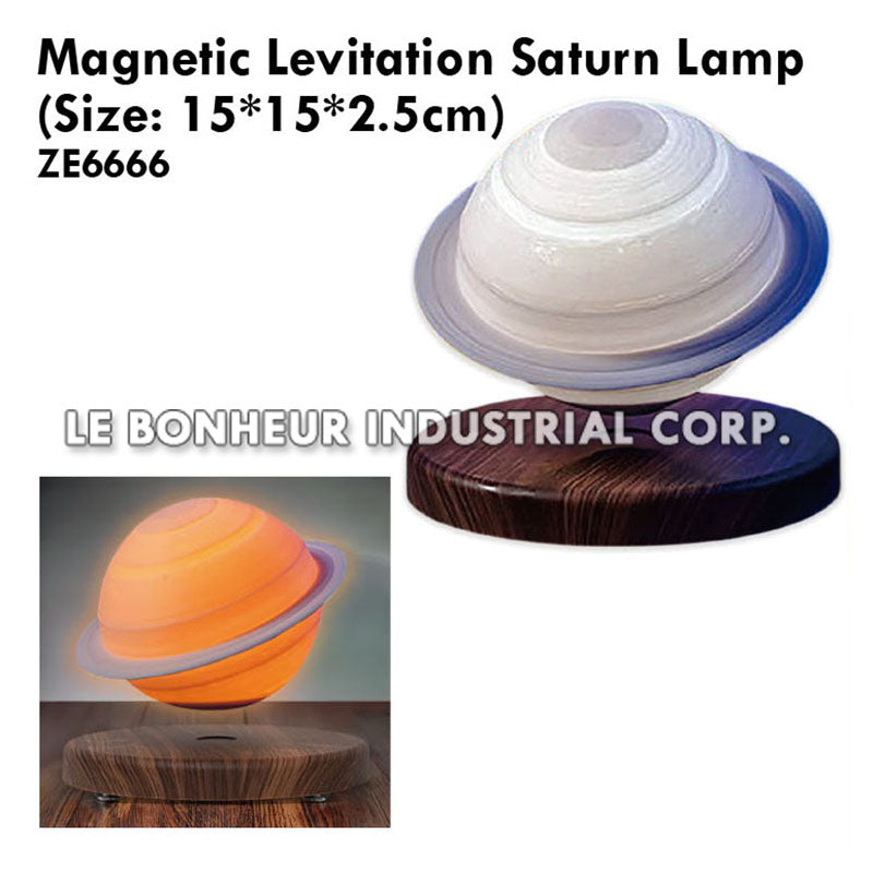 Magnetic Levitation Saturn Lamp