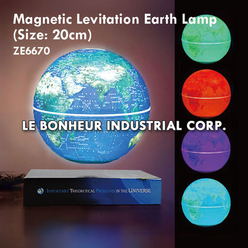 Magnetic Levitation Earth Lamp
