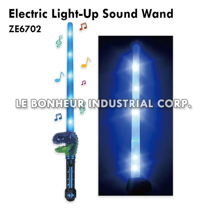 Electric Light-Up Sound Wand