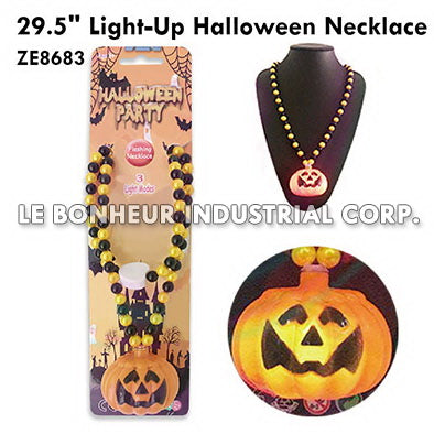 29.5" Light-Up Halloween Necklace
