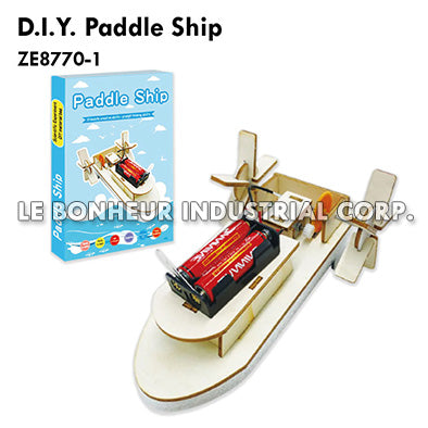 D.I.Y. Paddle Ship