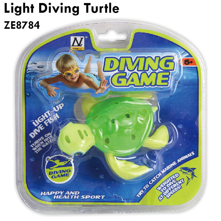Light Diving Turtle