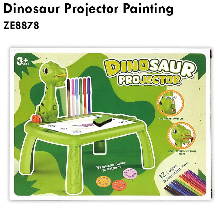 Dinosaur Projector Painting