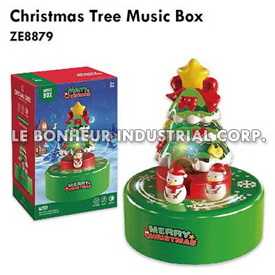Christmas Tree Music Box