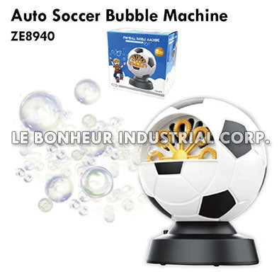 Auto Soccer Bubble Machine