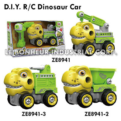 D.I.Y. R/C Dinosaur Car
