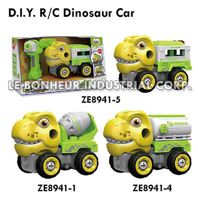 D.I.Y. R/C Dinosaur Car