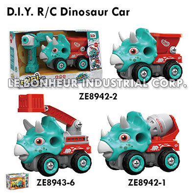 D.I.Y. Electric Dinosaur Car