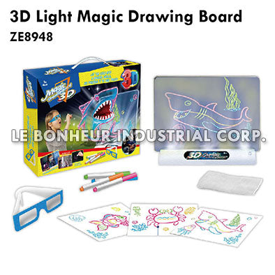 3D Light Magic Drawing Board