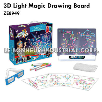 3D Light Magic Drawing Board
