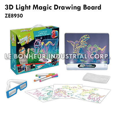 3D Light Magic Drawing Board